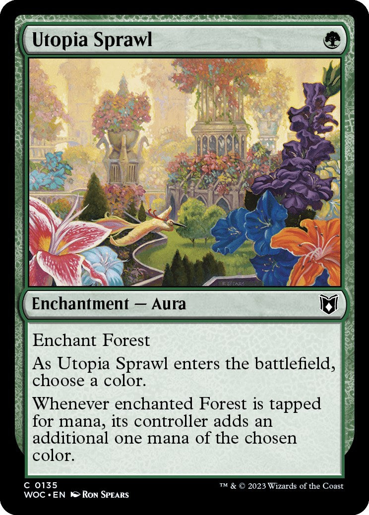 Utopia Sprawl [Wilds of Eldraine Commander] | Good Games Adelaide SA