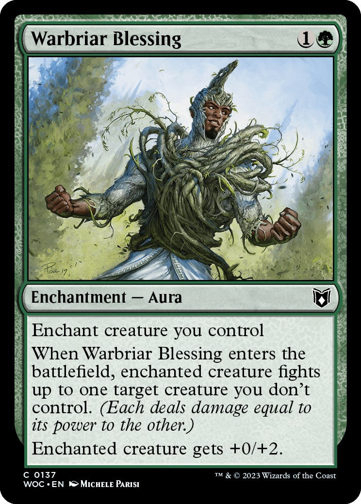Warbriar Blessing [Wilds of Eldraine Commander] | Good Games Adelaide SA