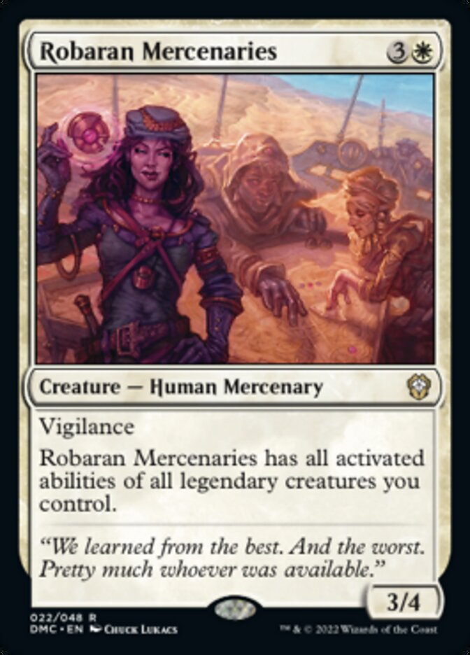 Robaran Mercenaries [Dominaria United Commander] | Good Games Adelaide SA