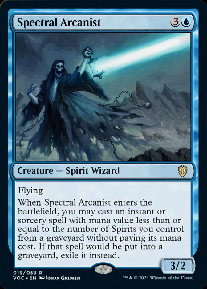 Spectral Arcanist [Innistrad: Crimson Vow Commander] | Good Games Adelaide SA