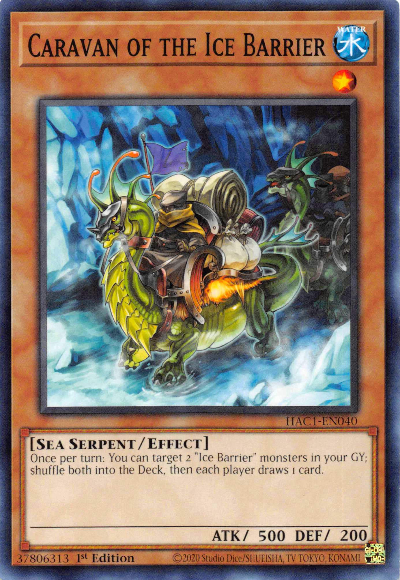 Caravan of the Ice Barrier [HAC1-EN040] Common | Good Games Adelaide SA