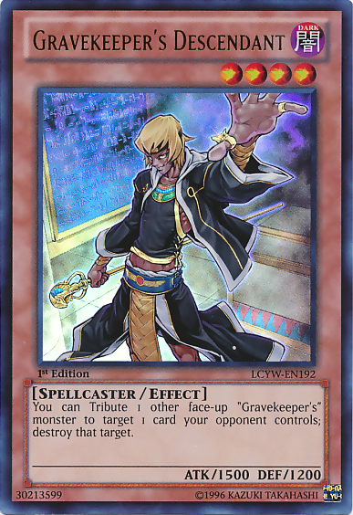 Gravekeeper's Descendant [LCYW-EN192] Ultra Rare | Good Games Adelaide SA
