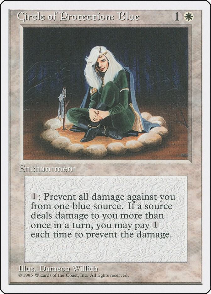 Circle of Protection: Blue  (Fourth Edition)  | Good Games Adelaide SA