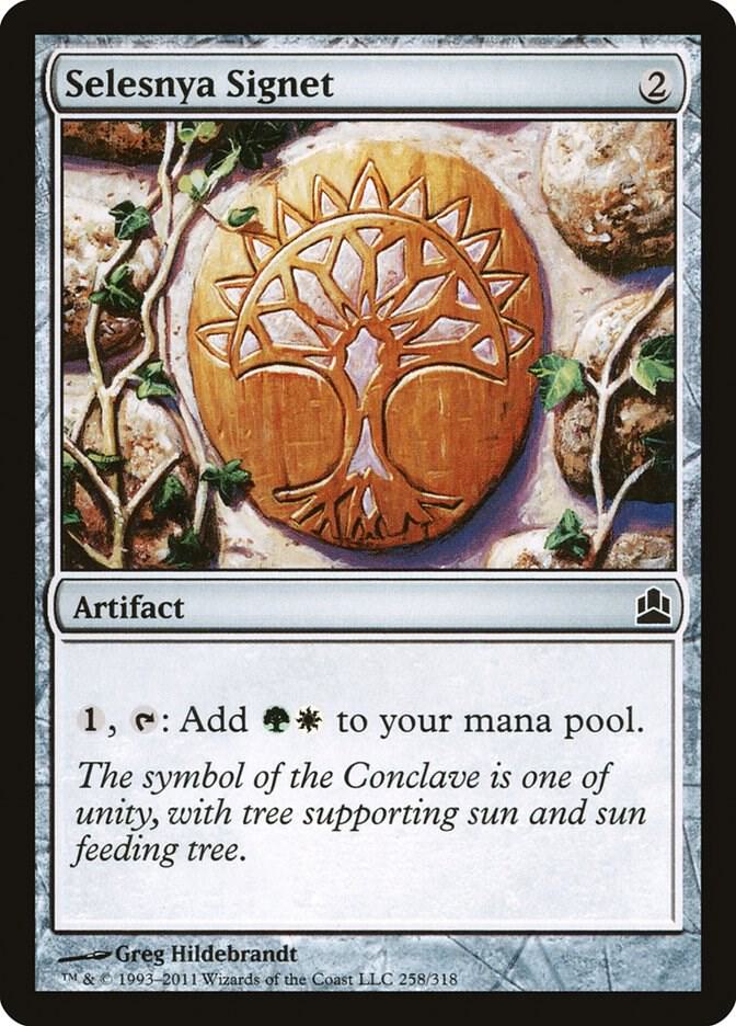 Selesnya Signet 258 (Commander)  | Good Games Adelaide SA