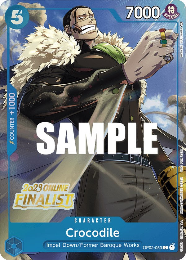 Crocodile (Online Regional 2023) [Finalist] [One Piece Promotion Cards] | Good Games Adelaide SA