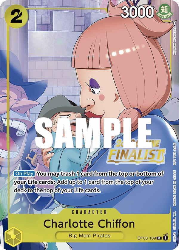 Charlotte Chiffon (Online Regional 2023) [Finalist] [One Piece Promotion Cards] | Good Games Adelaide SA
