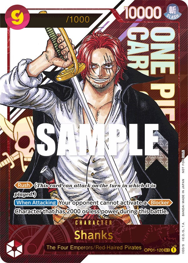 Shanks (Championship 2023) [Serial Number] [One Piece Promotion Cards] | Good Games Adelaide SA