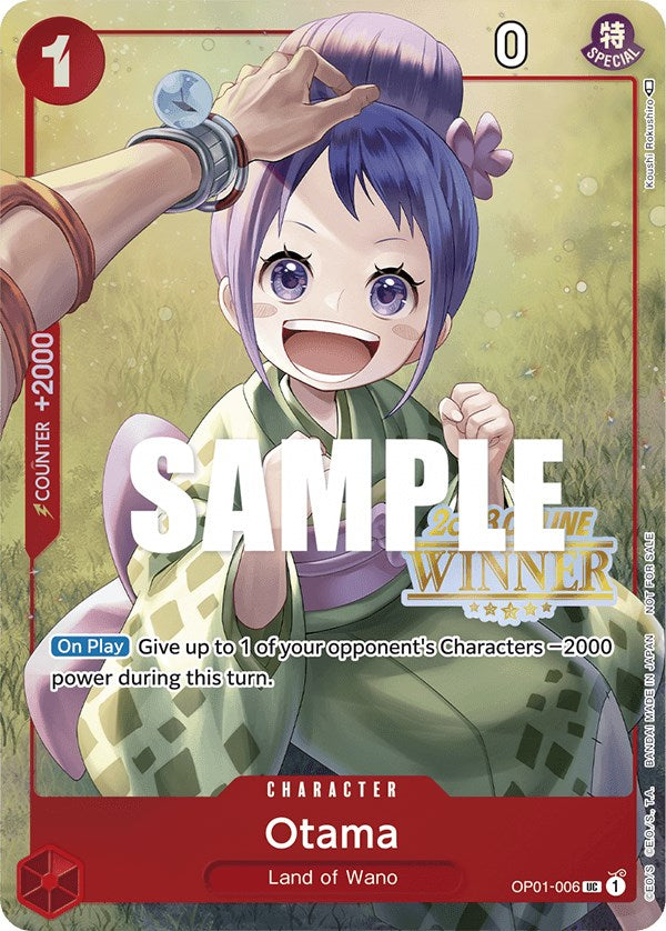 Otama (Online Regional 2023) [Winner] [One Piece Promotion Cards] | Good Games Adelaide SA