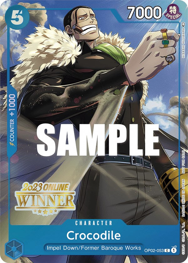 Crocodile (Online Regional 2023) [Winner] [One Piece Promotion Cards] | Good Games Adelaide SA
