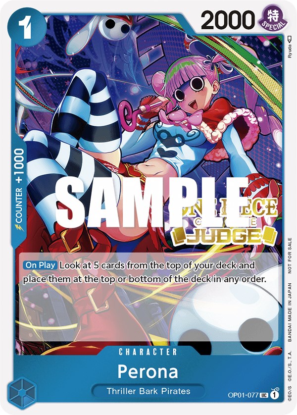 Perona (Judge Pack Vol. 2) [One Piece Promotion Cards] | Good Games Adelaide SA