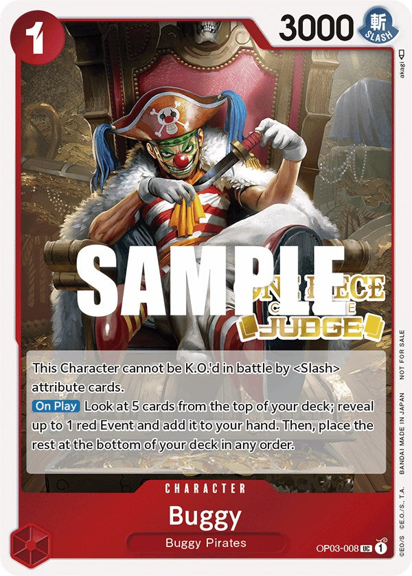 Buggy (Judge Pack Vol. 2) [One Piece Promotion Cards] | Good Games Adelaide SA