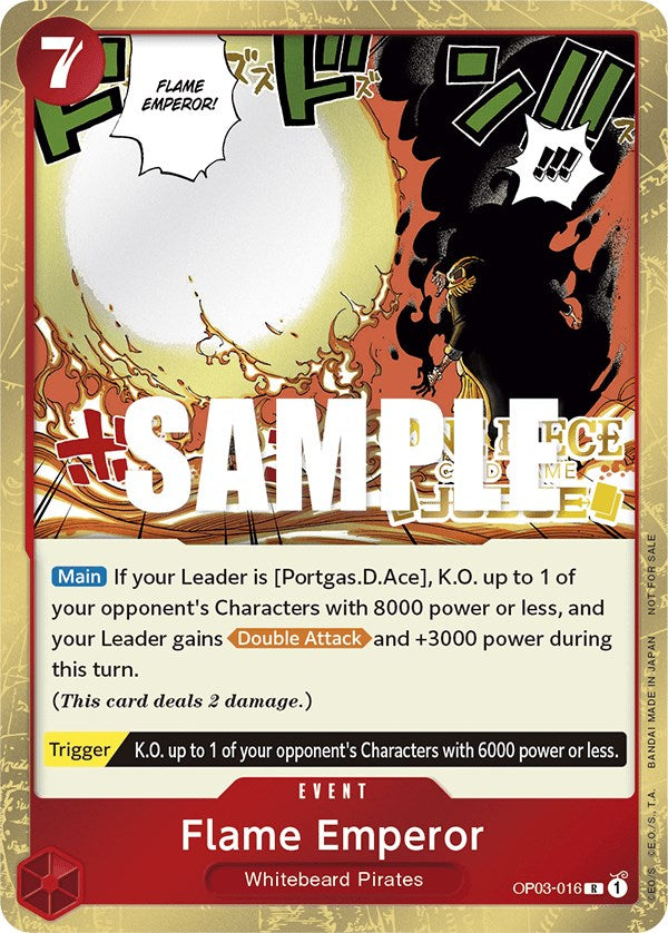 Flame Emperor (Judge Pack Vol. 2) [One Piece Promotion Cards] | Good Games Adelaide SA