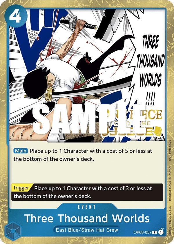 Three Thousand Worlds (Judge Pack Vol. 2) [One Piece Promotion Cards] | Good Games Adelaide SA