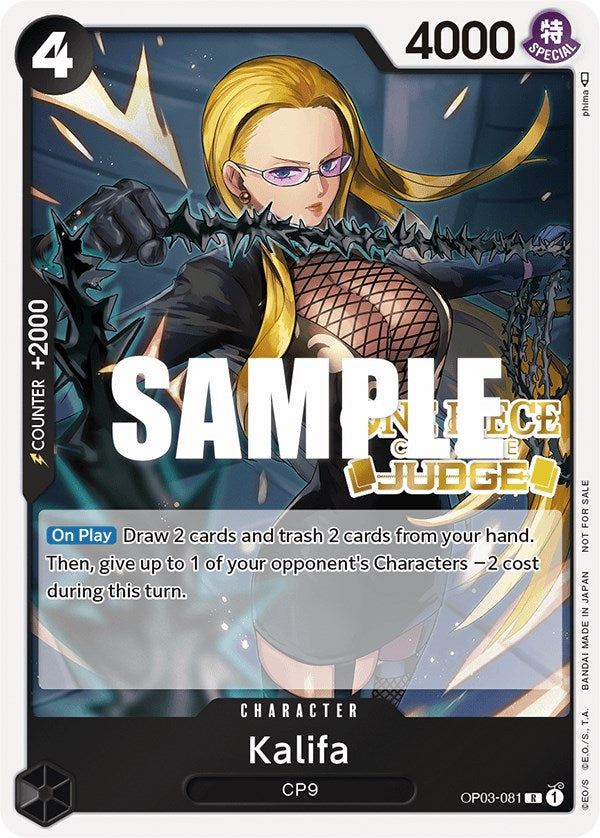 Kalifa (Judge Pack Vol. 2) [One Piece Promotion Cards] | Good Games Adelaide SA