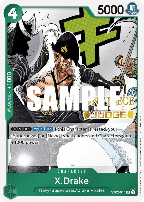 X.Drake (Judge Pack Vol. 2) [One Piece Promotion Cards] | Good Games Adelaide SA