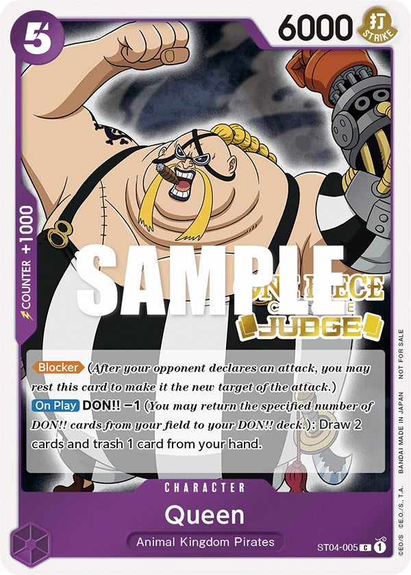 Queen (Judge Pack Vol. 2) [One Piece Promotion Cards] | Good Games Adelaide SA