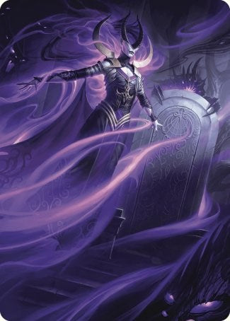Ashiok, Wicked Manipulator Art Card (10/81) [Wilds of Eldraine Art Series] | Good Games Adelaide SA
