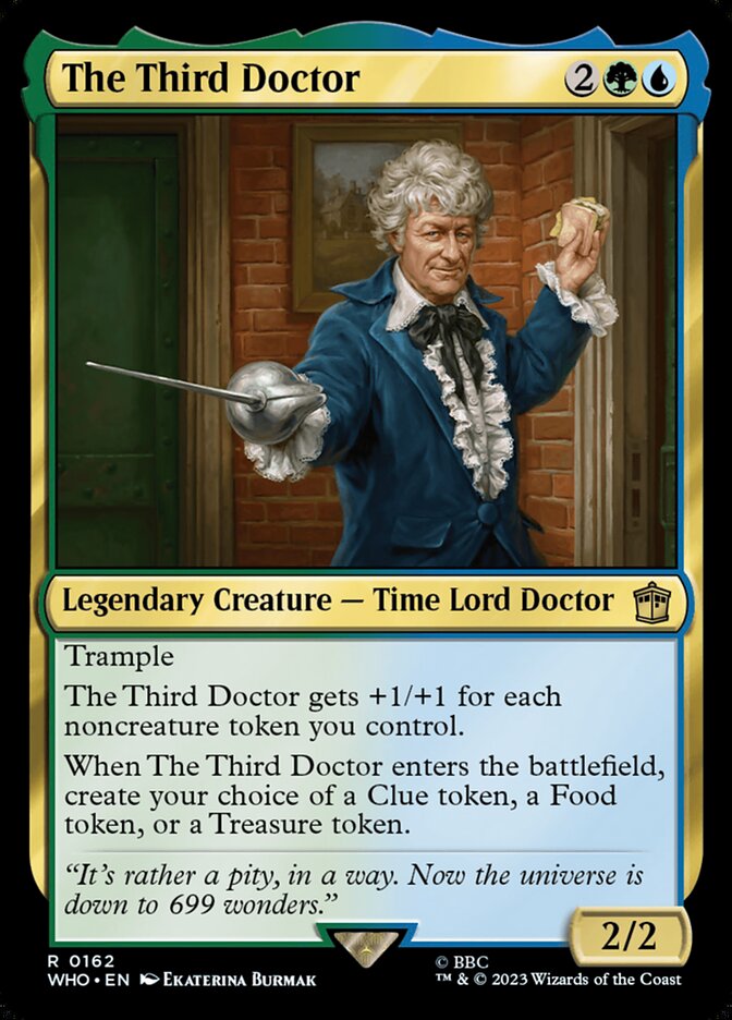 The Third Doctor 162 (Universes Beyond: Doctor Who)  - Foil | Good Games Adelaide SA