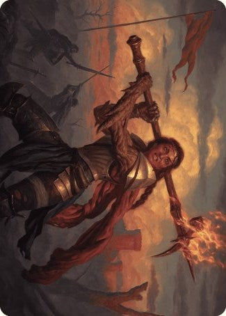 Imodane, the Pyrohammer Art Card [Wilds of Eldraine Art Series] | Good Games Adelaide SA