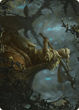 Verdant Outrider Art Card [Wilds of Eldraine Art Series] | Good Games Adelaide SA