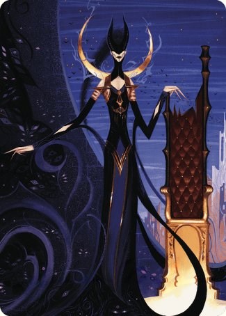 Ashiok, Wicked Manipulator Art Card (57/81) [Wilds of Eldraine Art Series] | Good Games Adelaide SA