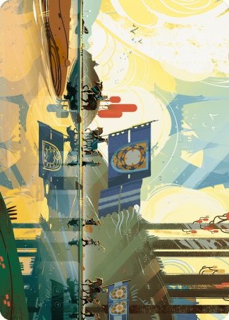 Knightly Valor Art Card [Wilds of Eldraine Art Series] | Good Games Adelaide SA