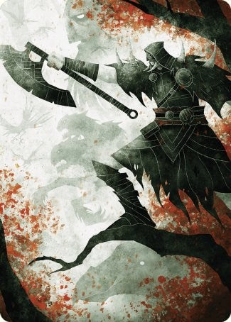 Garruk's Uprising Art Card [Wilds of Eldraine Art Series] | Good Games Adelaide SA