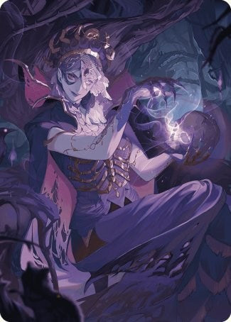 Necropotence Art Card [Wilds of Eldraine Art Series] | Good Games Adelaide SA