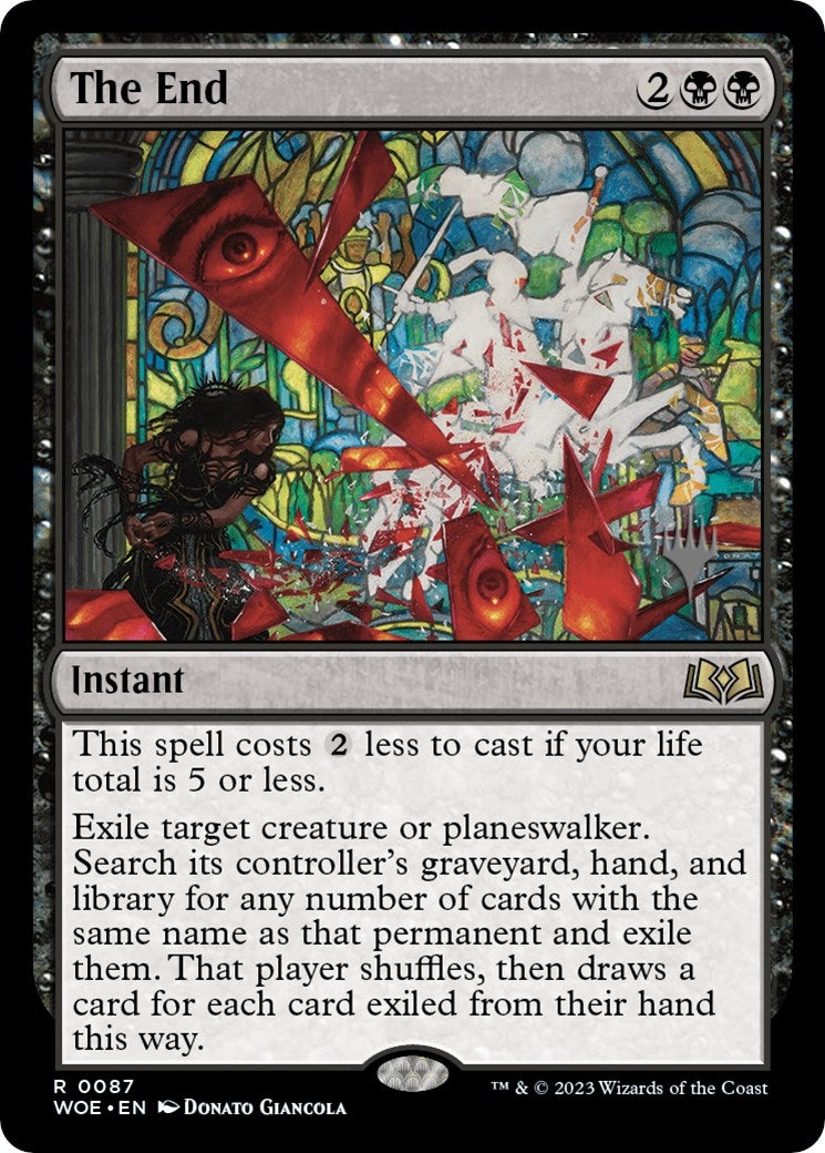 The End (Promo Pack) [Wilds of Eldraine Promos] | Good Games Adelaide SA