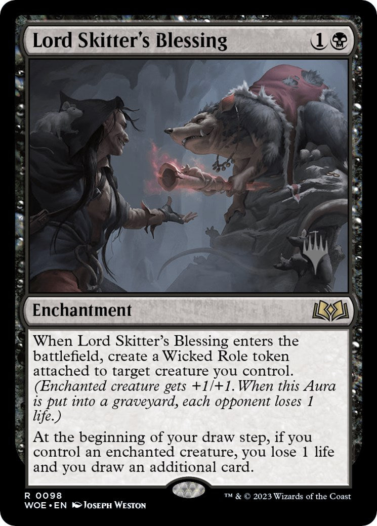 Lord Skitter's Blessing (Promo Pack) [Wilds of Eldraine Promos] | Good Games Adelaide SA
