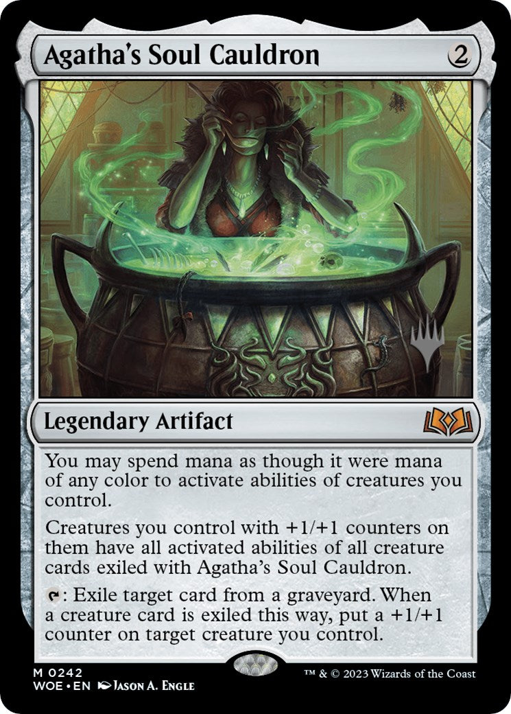 Agatha's Soul Cauldron (Promo Pack) [Wilds of Eldraine Promos] | Good Games Adelaide SA