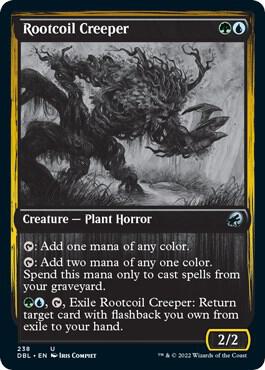 Rootcoil Creeper 238 (Innistrad: Double Feature)  - Foil | Good Games Adelaide SA