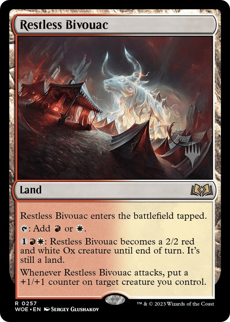 Restless Bivouac (Promo Pack) [Wilds of Eldraine Promos] | Good Games Adelaide SA