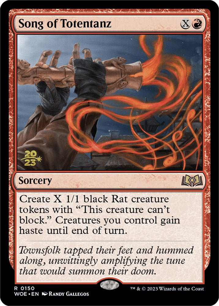 Song of Totentanz [Wilds of Eldraine Prerelease Promos] | Good Games Adelaide SA