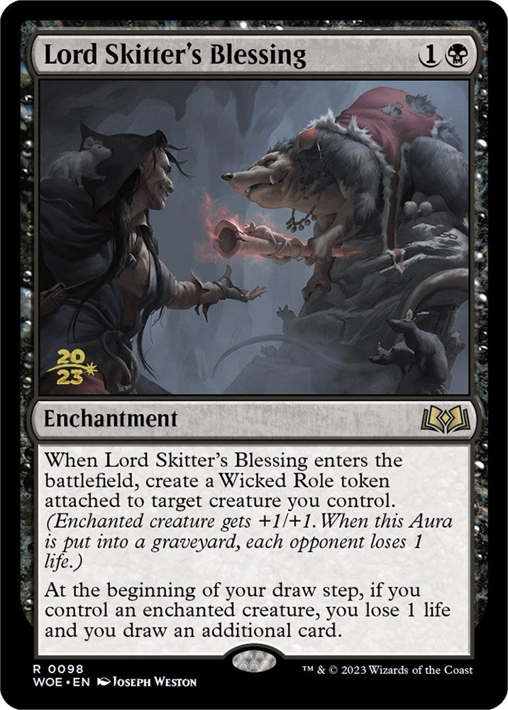 Lord Skitter's Blessing [Wilds of Eldraine Prerelease Promos] | Good Games Adelaide SA