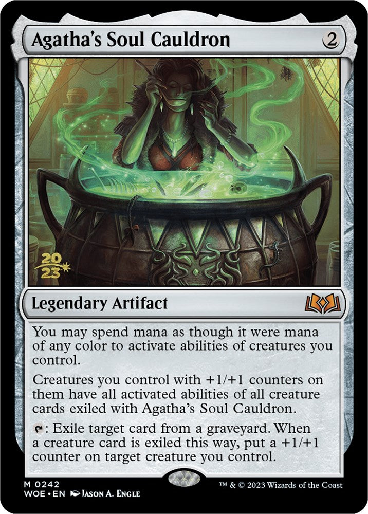 Agatha's Soul Cauldron [Wilds of Eldraine Prerelease Promos] | Good Games Adelaide SA