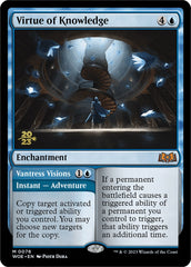 Virtue of Knowledge // Vantress Visions (Promo Pack) [Wilds of Eldraine Promos] | Good Games Adelaide SA
