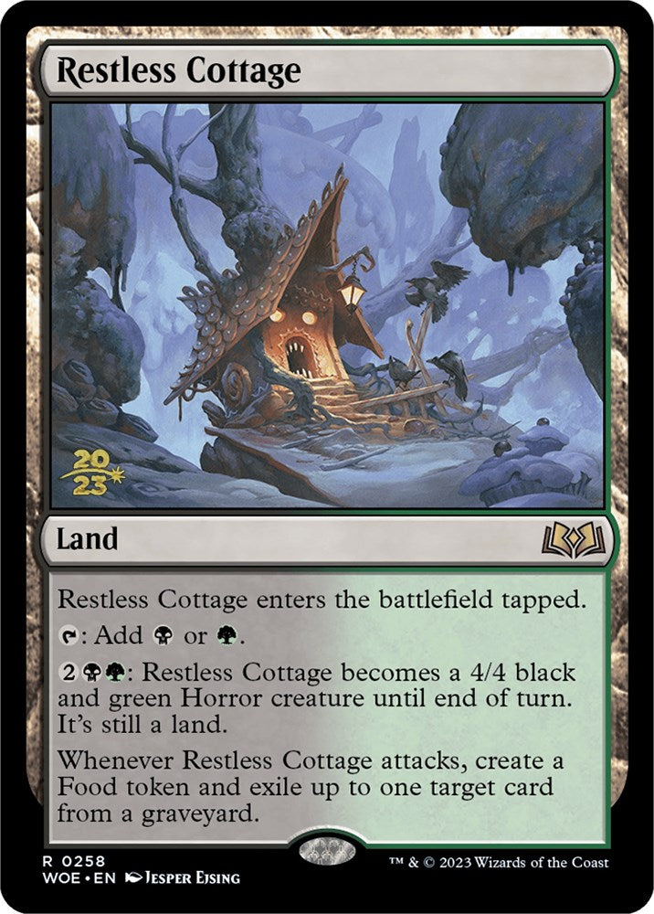 Restless Cottage [Wilds of Eldraine Prerelease Promos] | Good Games Adelaide SA