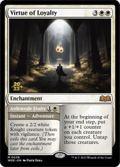 Virtue of Loyalty // Ardenvale Fealty [Wilds of Eldraine Prerelease Promos] | Good Games Adelaide SA