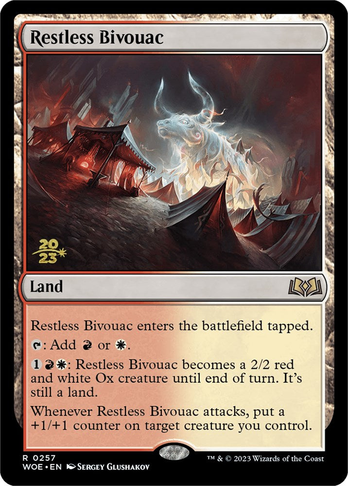 Restless Bivouac [Wilds of Eldraine Prerelease Promos] | Good Games Adelaide SA