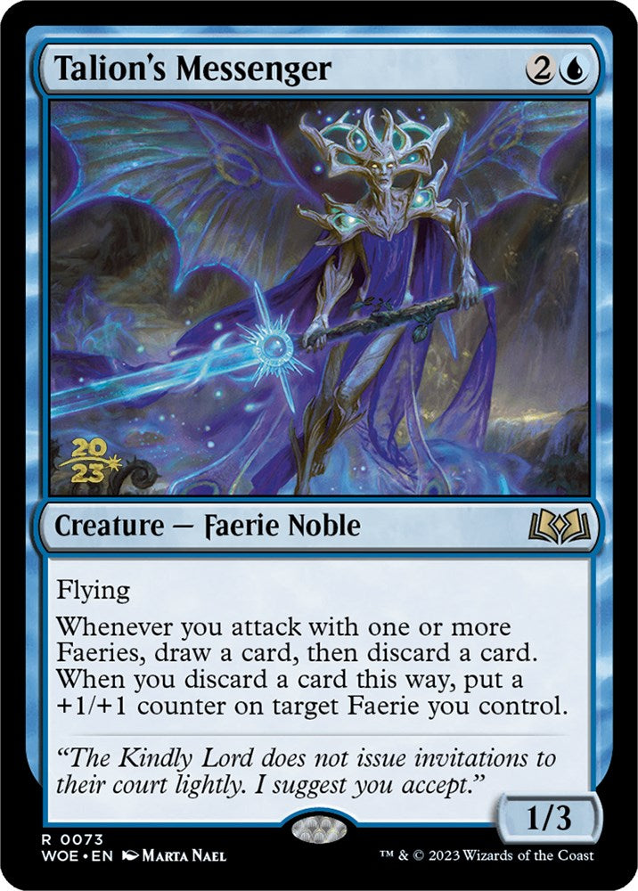 Talion's Messenger [Wilds of Eldraine Prerelease Promos] | Good Games Adelaide SA