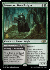 Mosswood Dreadknight // Dread Whispers [Wilds of Eldraine Prerelease Promos] | Good Games Adelaide SA