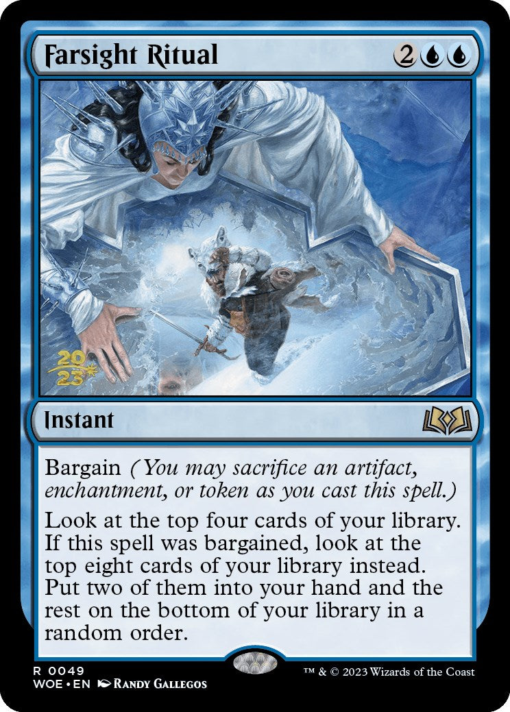 Farsight Ritual [Wilds of Eldraine Prerelease Promos] | Good Games Adelaide SA