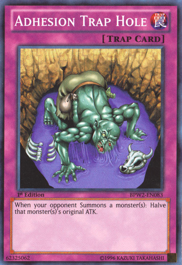 Adhesion Trap Hole [BPW2-EN083] Super Rare | Good Games Adelaide SA