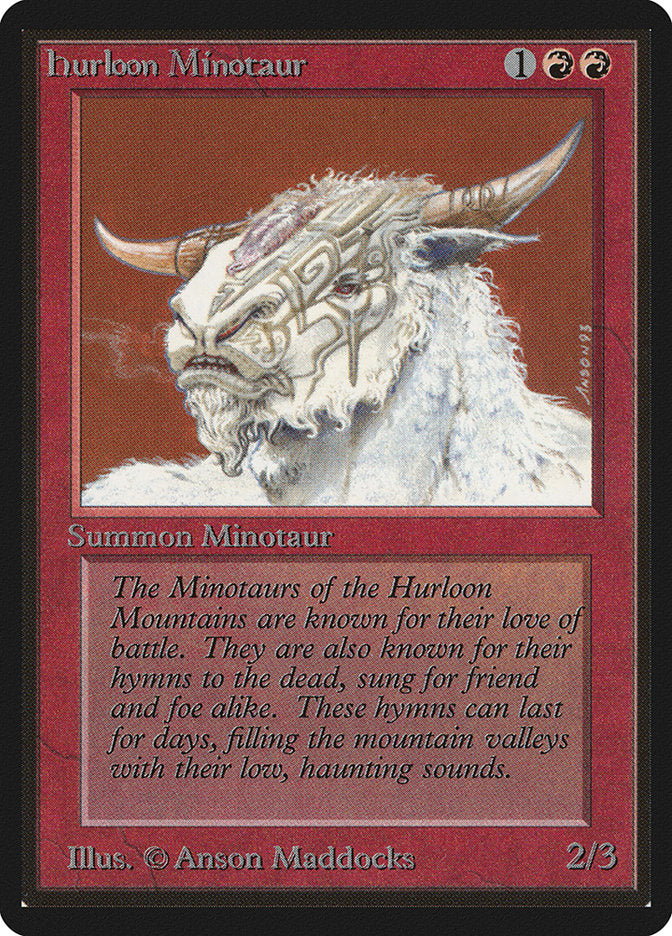 Hurloon Minotaur [Limited Edition Beta] | Good Games Adelaide SA