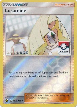 Lusamine (153a/156) (League Challenge Alt Art 2nd Place) [Sun & Moon: Ultra Prism] | Good Games Adelaide SA
