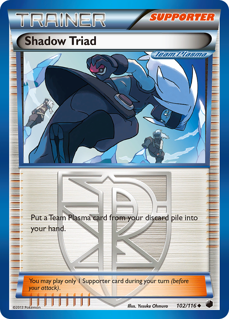 Shadow Triad (102/116) [Black & White: Plasma Freeze] | Good Games Adelaide SA