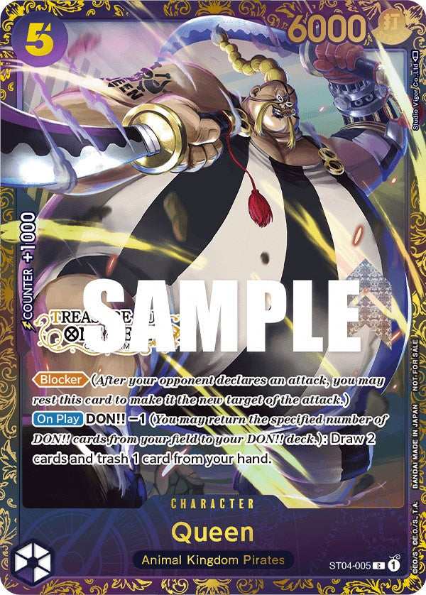 Queen (Treasure Cup) [One Piece Promotion Cards] | Good Games Adelaide SA