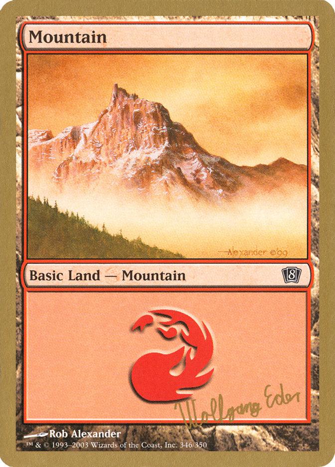Mountain (we346) (Wolfgang Eder) [World Championship Decks 2003] | Good Games Adelaide SA