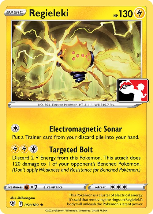 Regieleki (051/189) [Prize Pack Series Three] | Good Games Adelaide SA